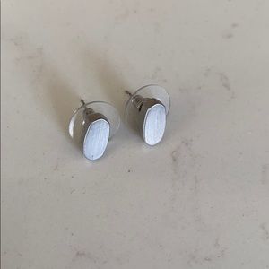 Kendra Scott silver stud earrings Barrett